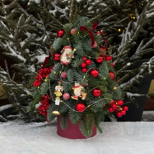 Новогодняя елочка "Ежик"