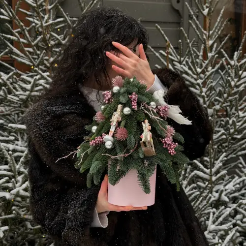 Новогодняя елочка "Щелкунчик" 