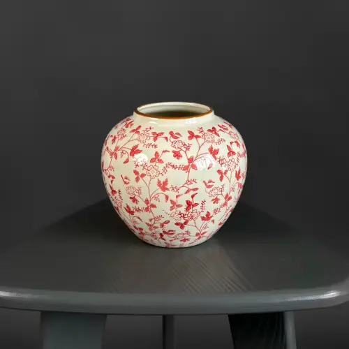 Ваза керамическая круглая 