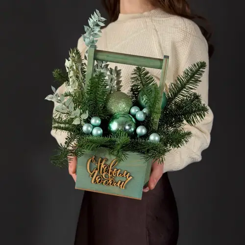 Зимняя композиция "С Новым Годом"